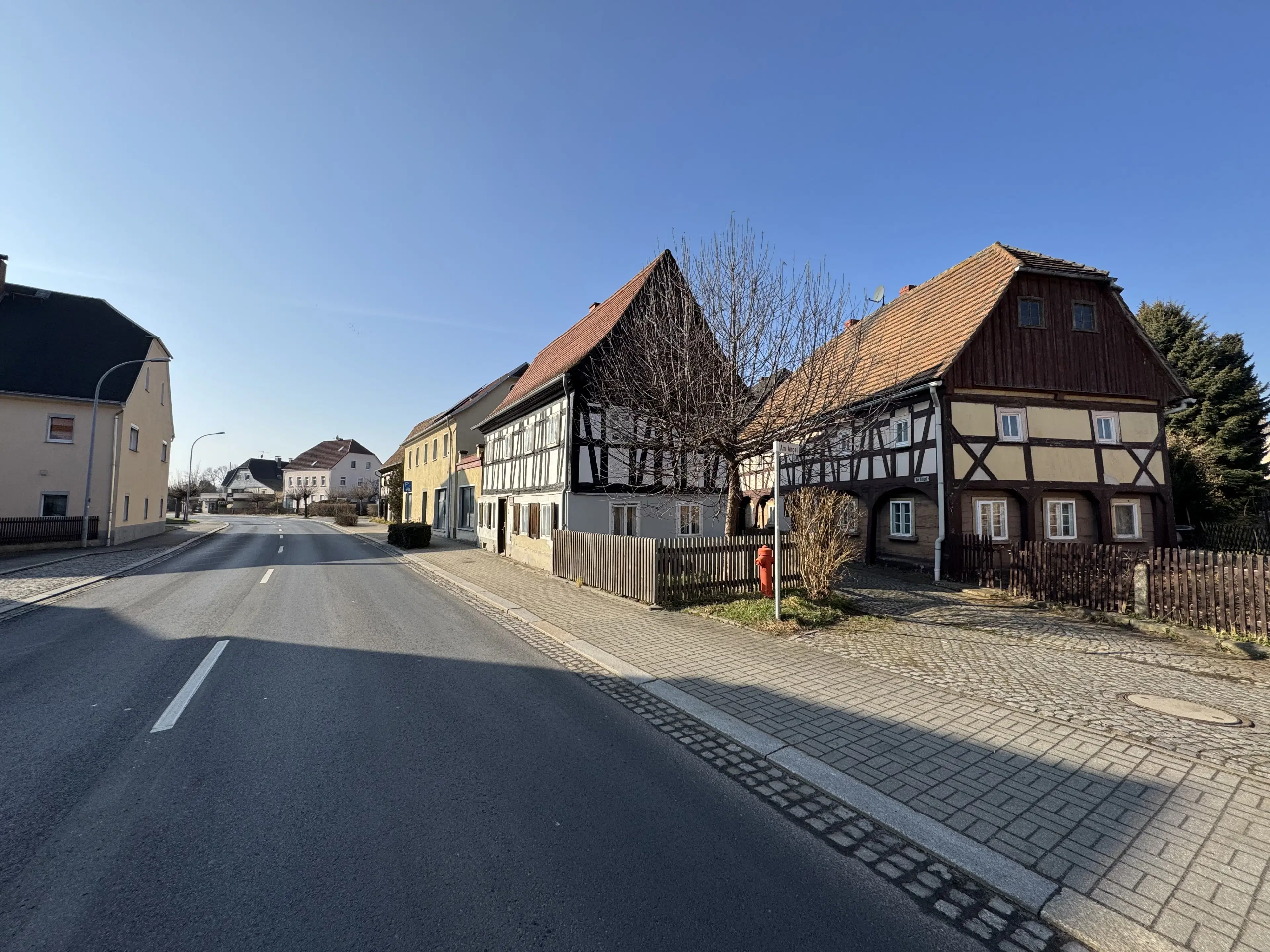 Monumentaal charmant vakwerkhuis nabij 3-landenpunt Duitsland, Tsjechië en Polen in Hirschfelde - Duitsland