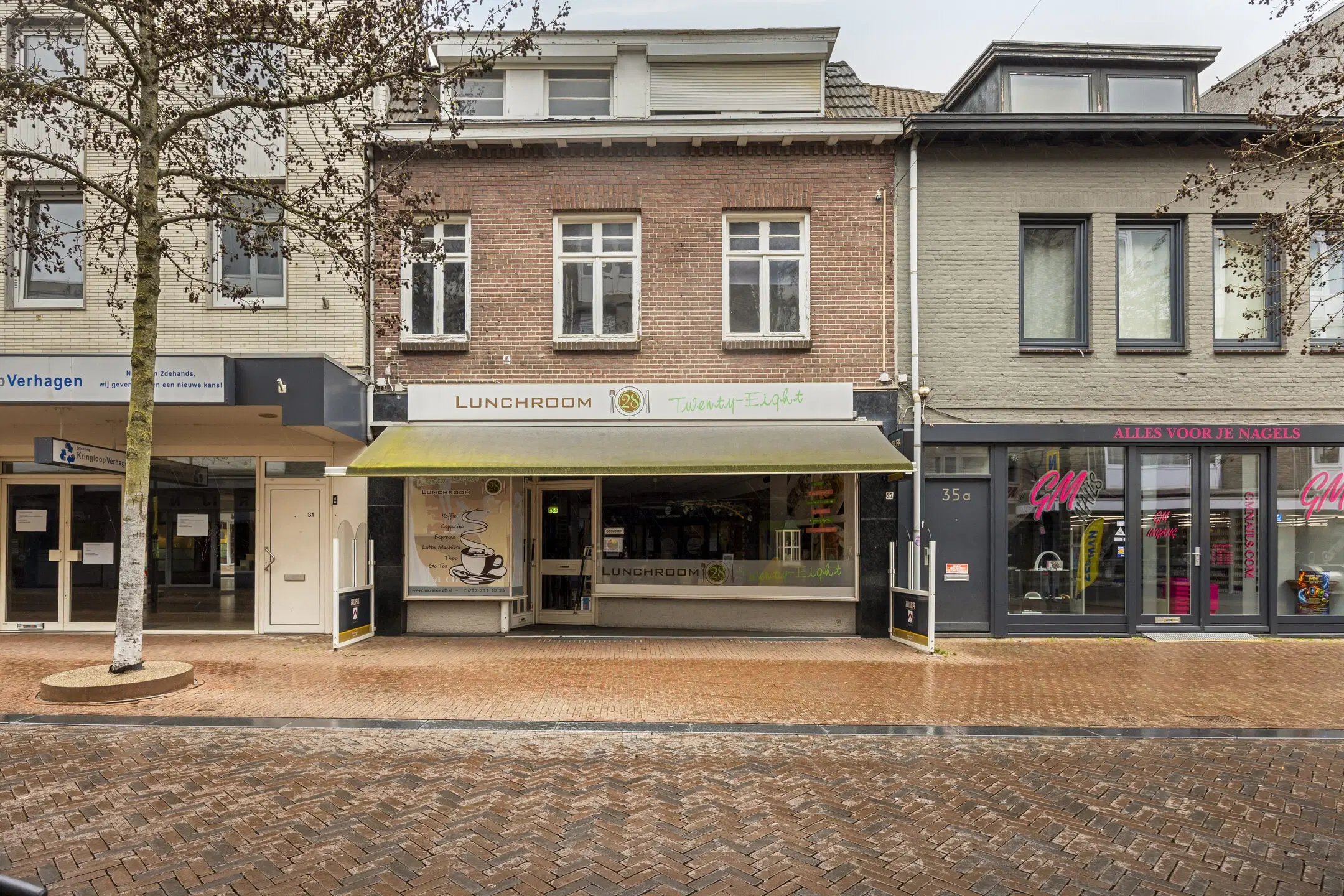 Hoensbroek, Kouvenderstraat 33, 33a en 35