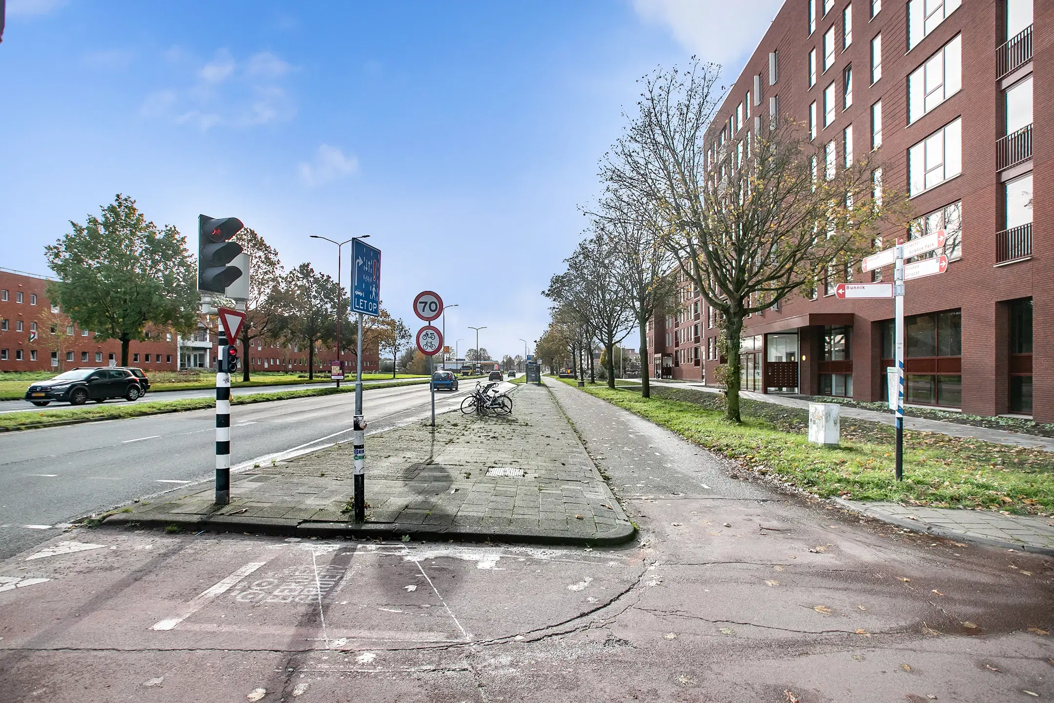Nieuwegein, Fultonbaan 7 5 met 50 openbare parkeerplaatsen plan Rijnfort
